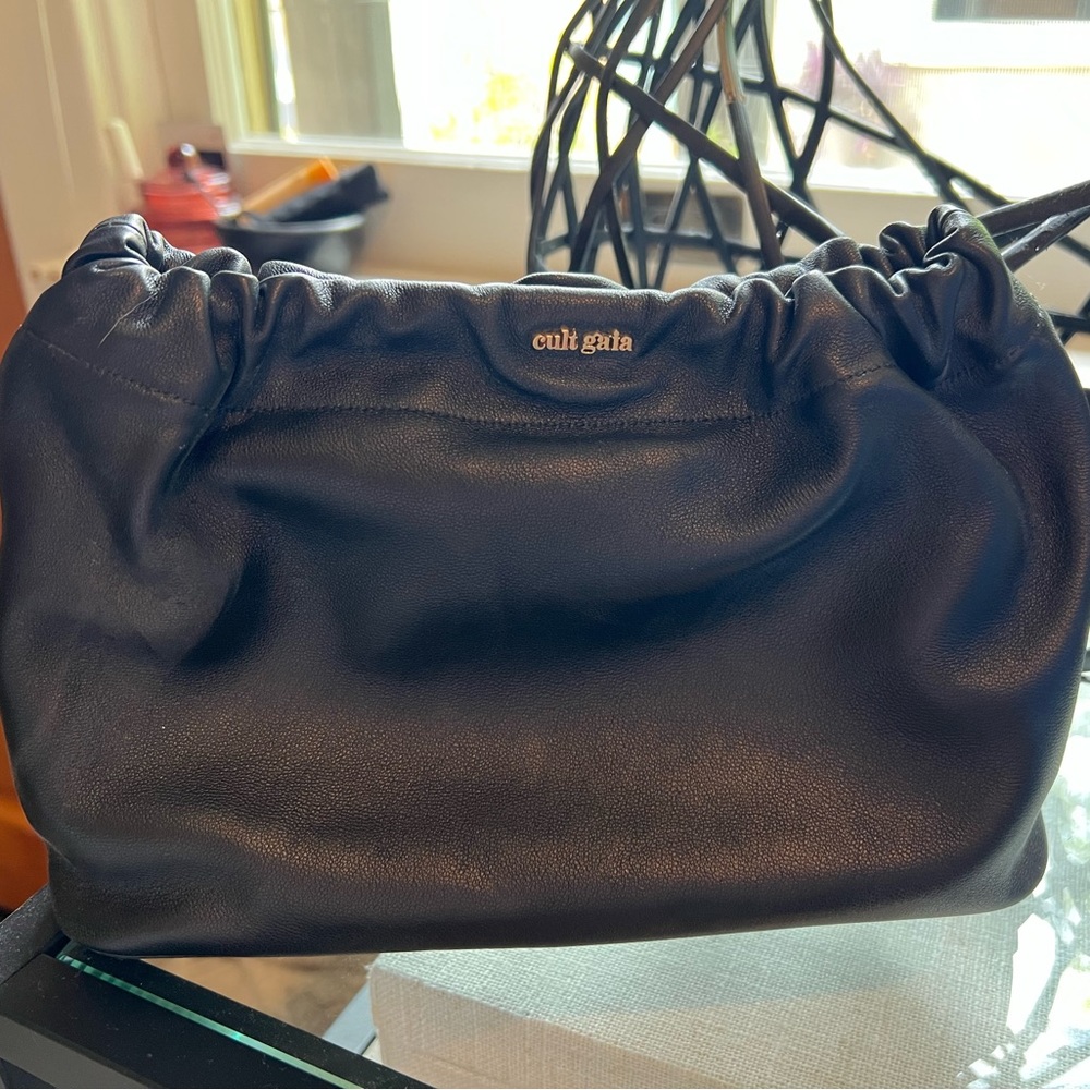 Cult Gaia black cage bag